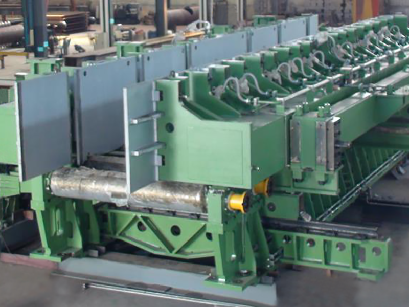 大H型鋼推床輥道