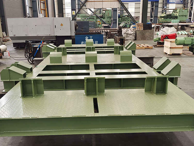 廢料斗橫移小車